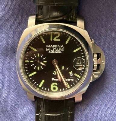 panerai 40mm on wrist